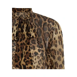 Brown Silk Blouse