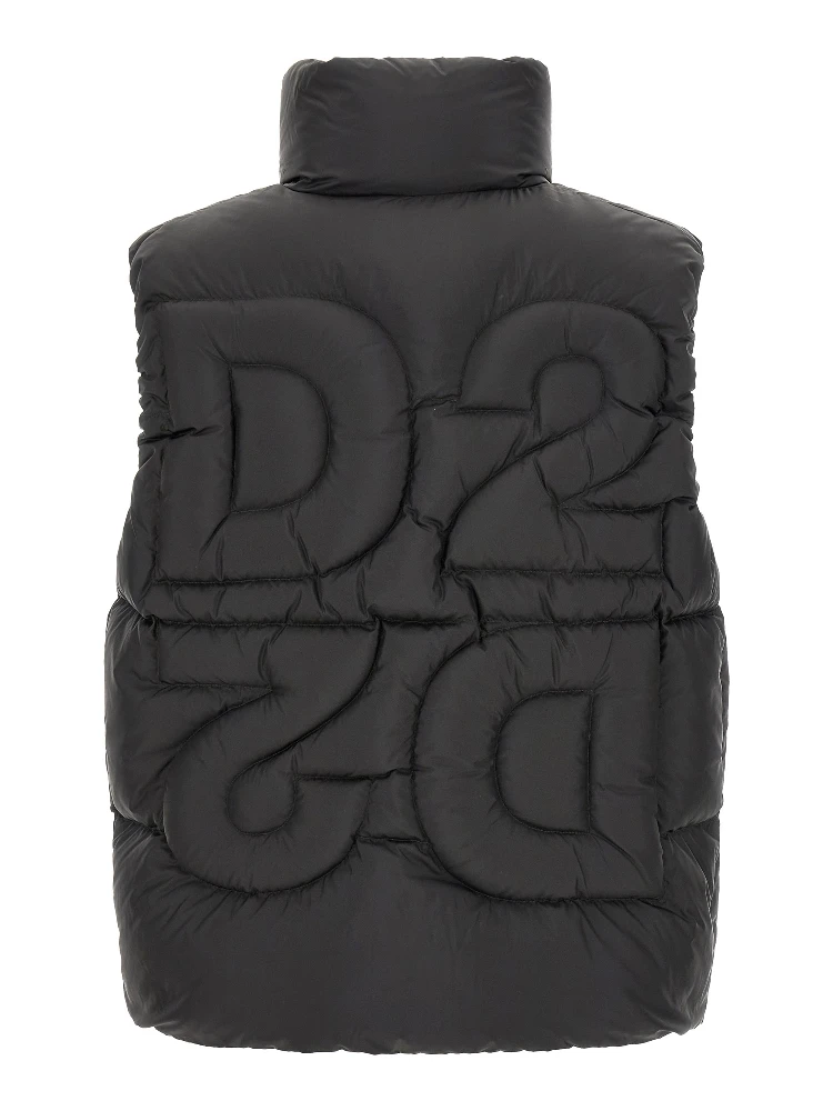 Black Polyester Sleeveless Jacket alternative