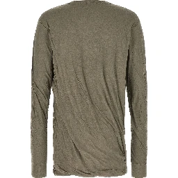 Gray Cotton T-Shirt