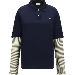 Blue Cotton Sweatshirt