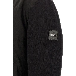 Black Cotton Sweatshirt