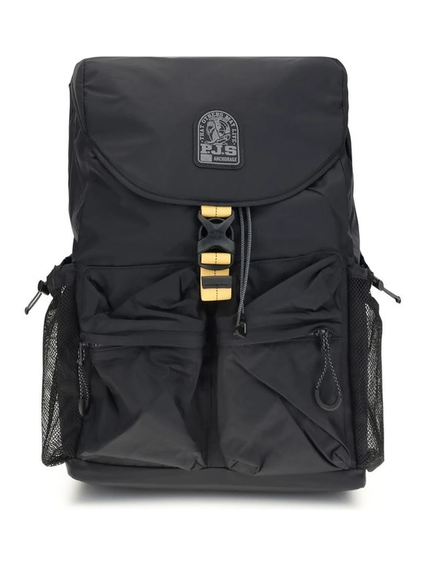 Black Nylon Backpack