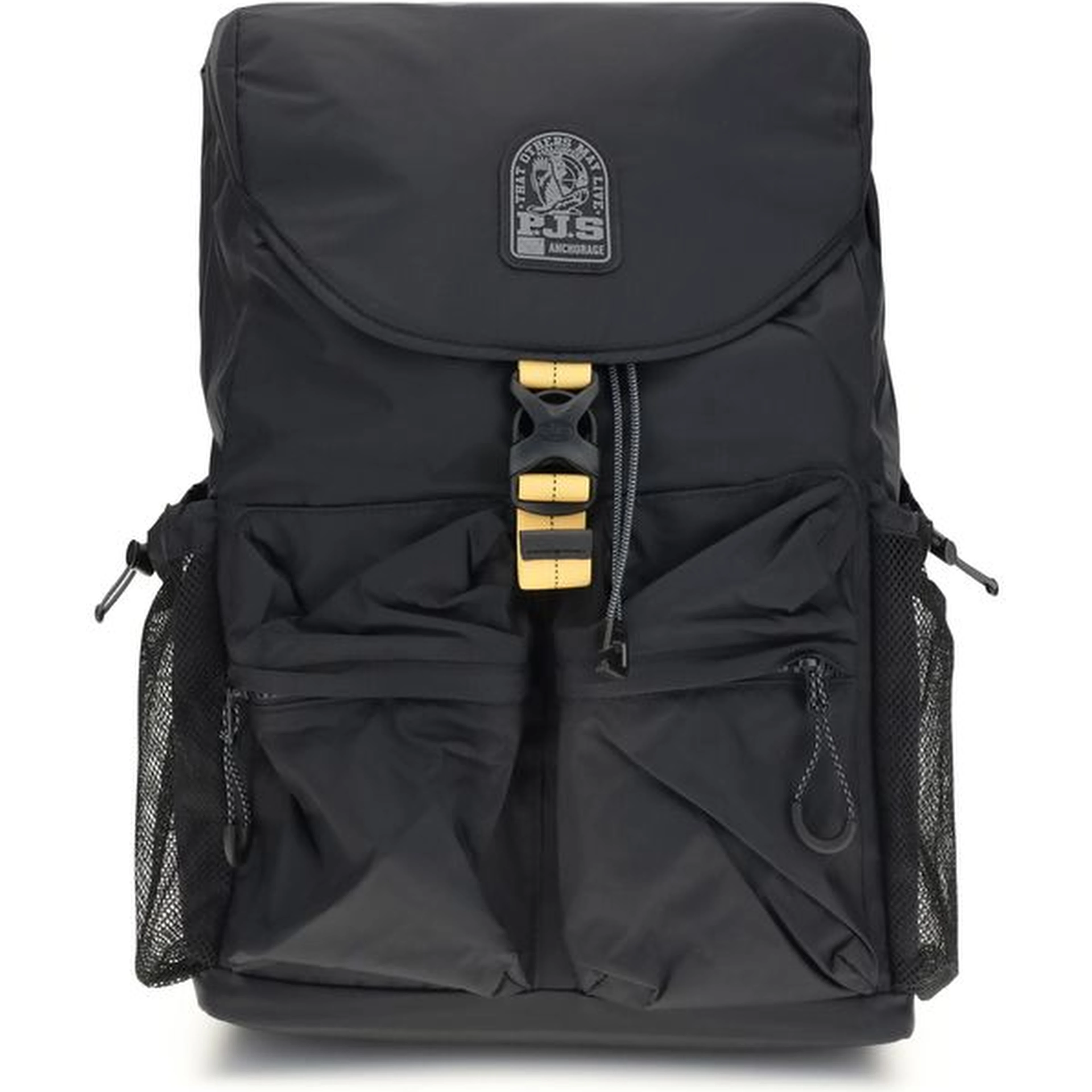 Black Nylon Backpack