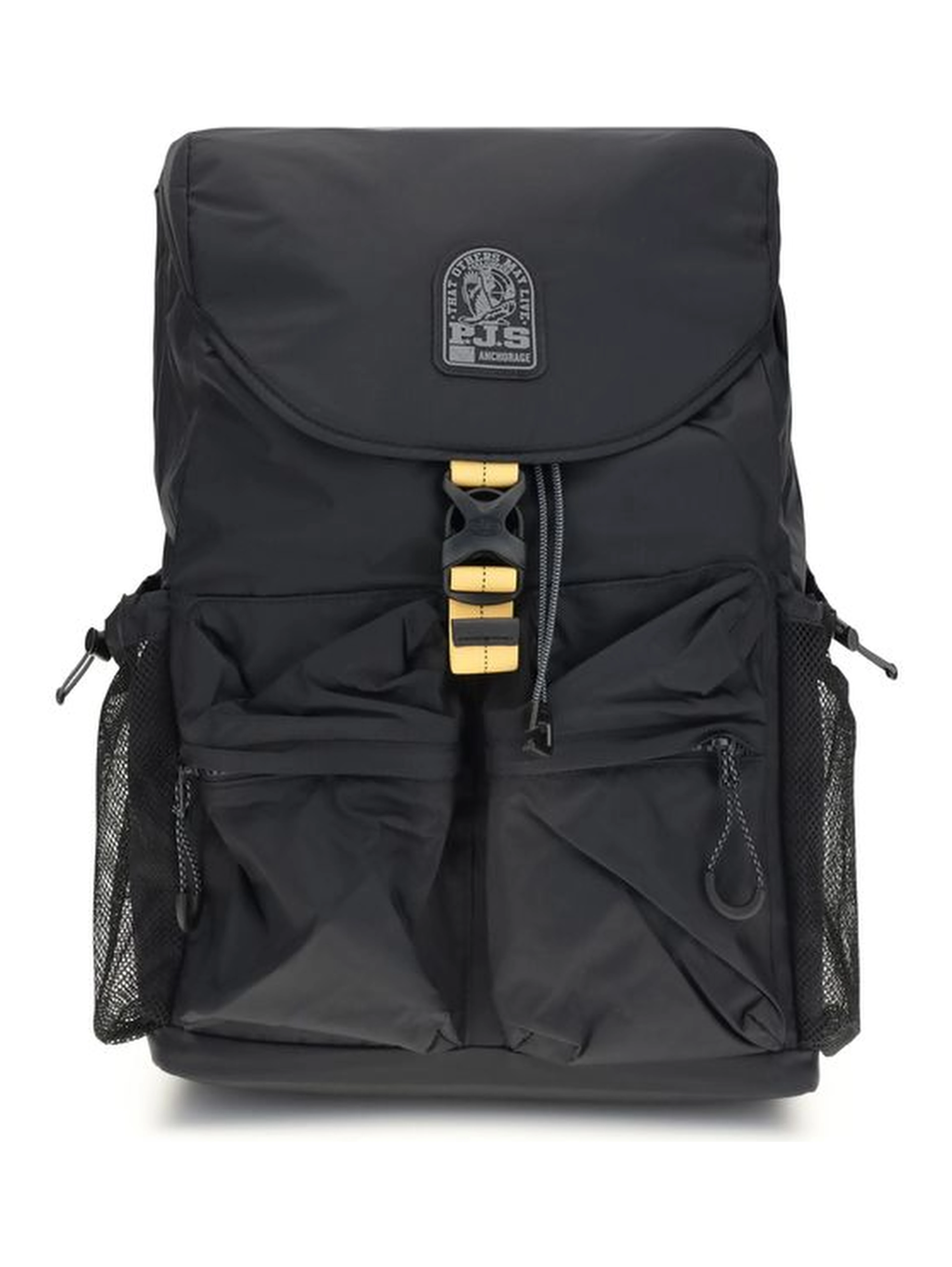 Black Nylon Backpack