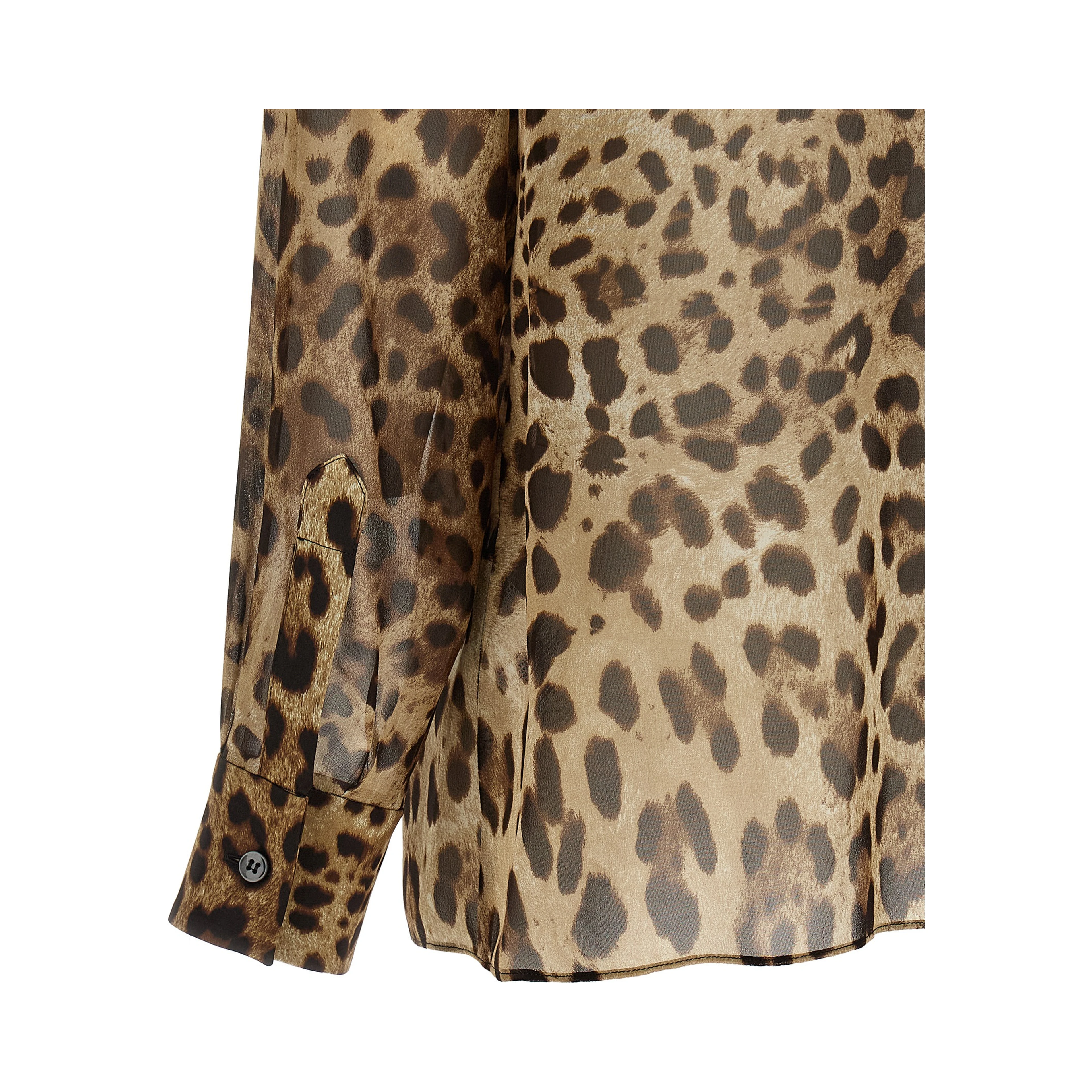 Brown Silk Blouse