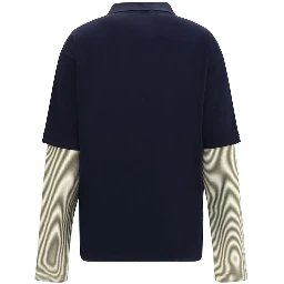 Blue Cotton Sweatshirt