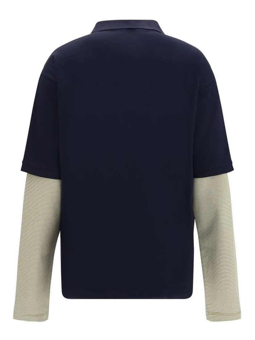 Blue Cotton Sweatshirt