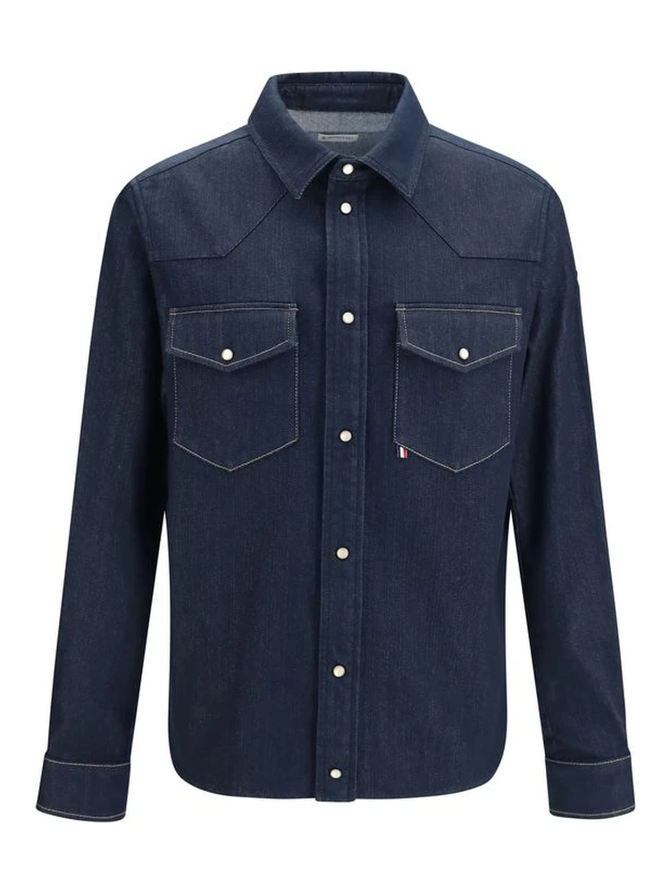 Blue Cotton Denim Jacket