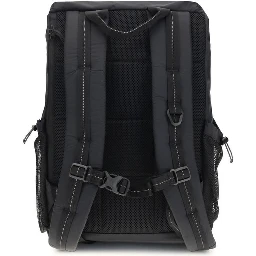 Black Nylon Backpack