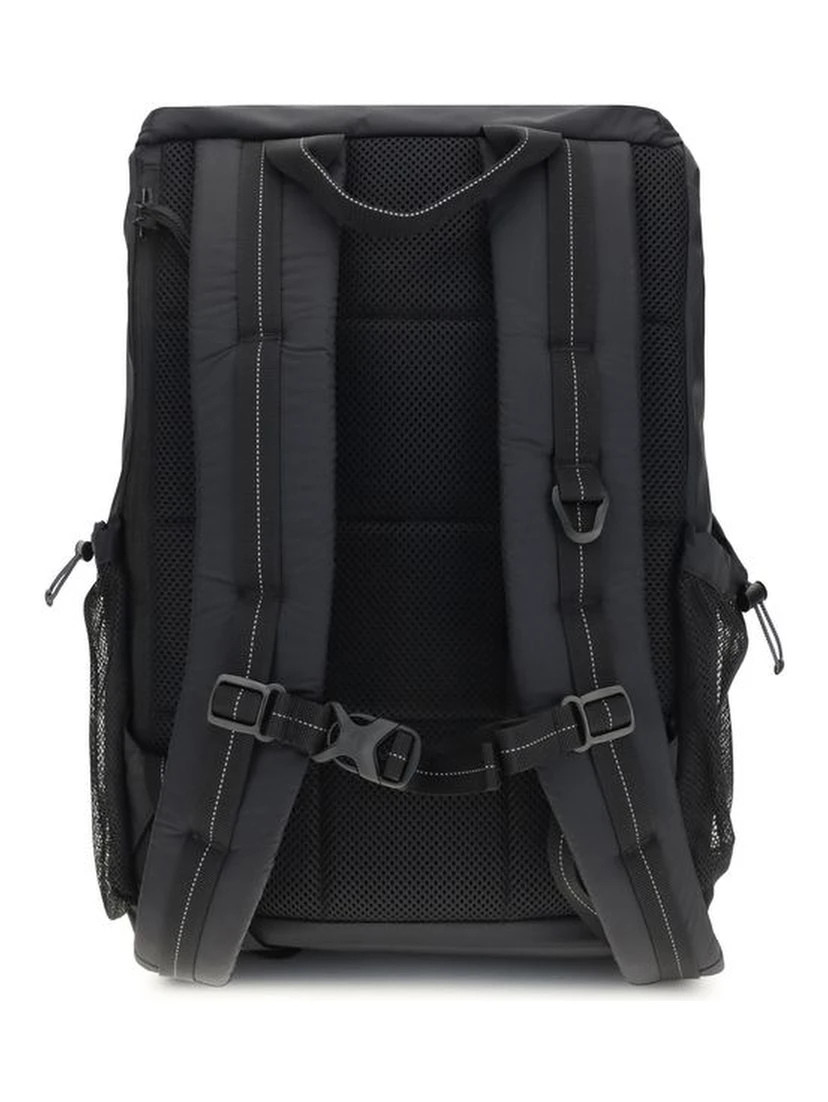 Black Nylon Backpack