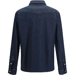 Blue Cotton Denim Jacket