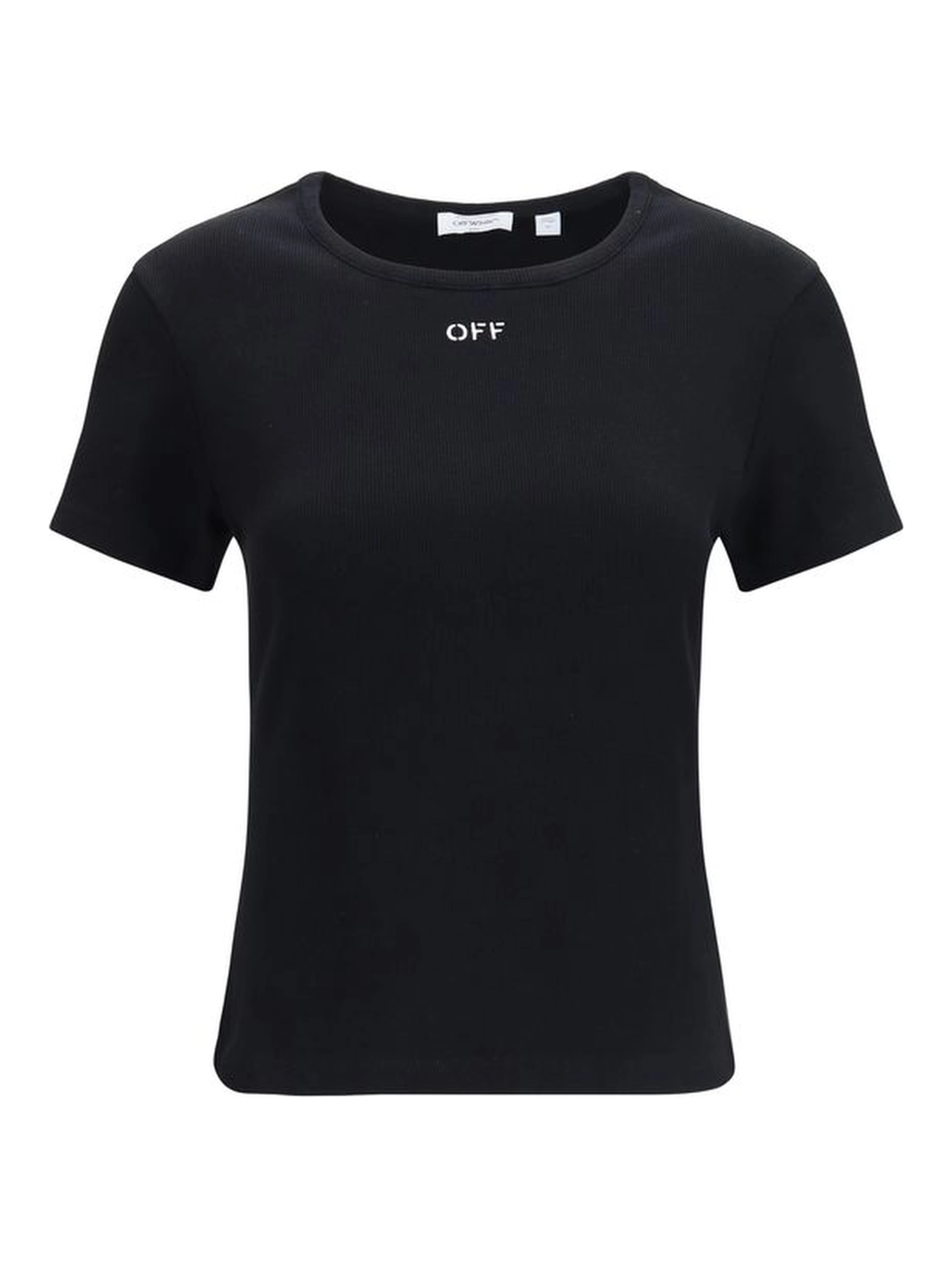 Black Cotton T-Shirt