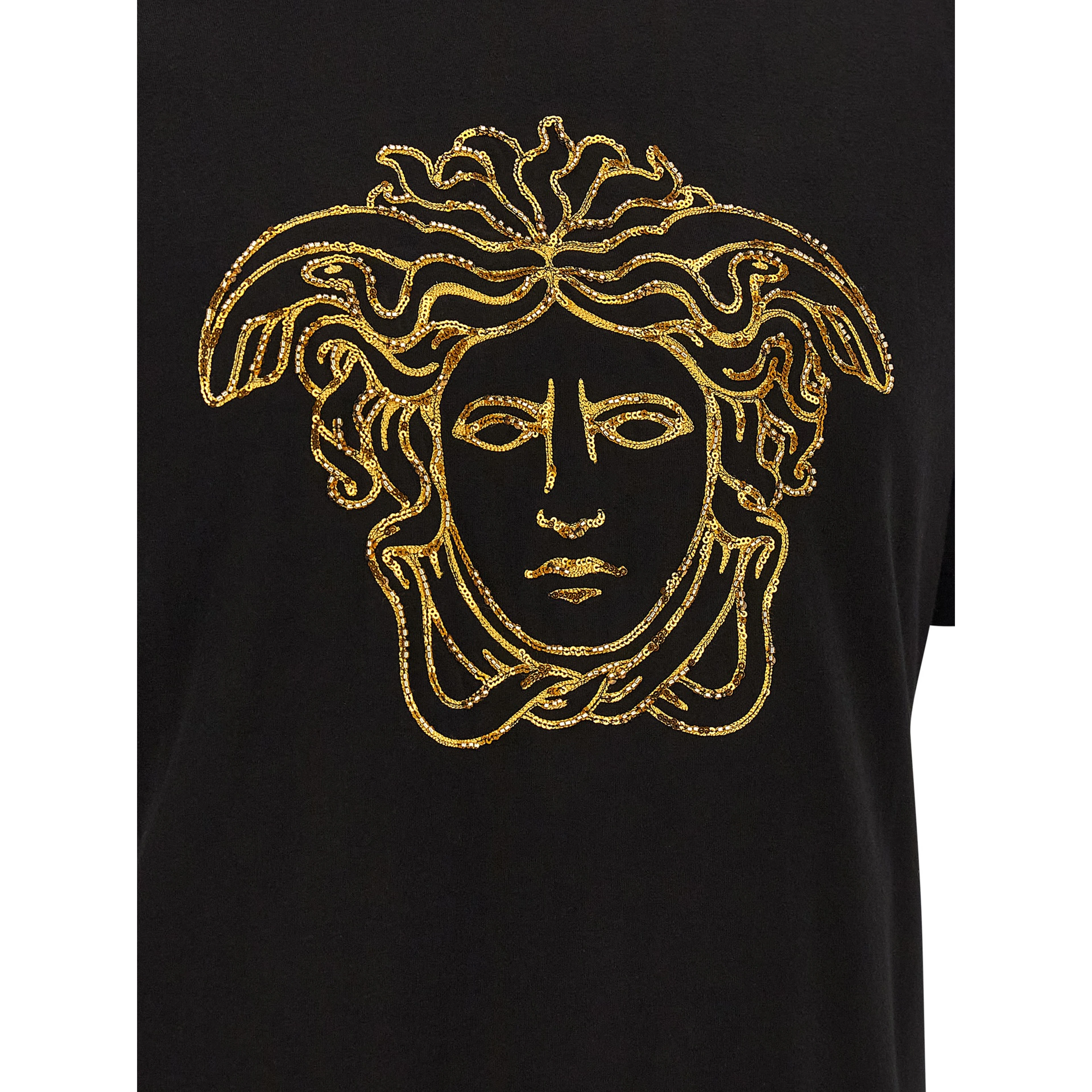 Black Cotton T-Shirt