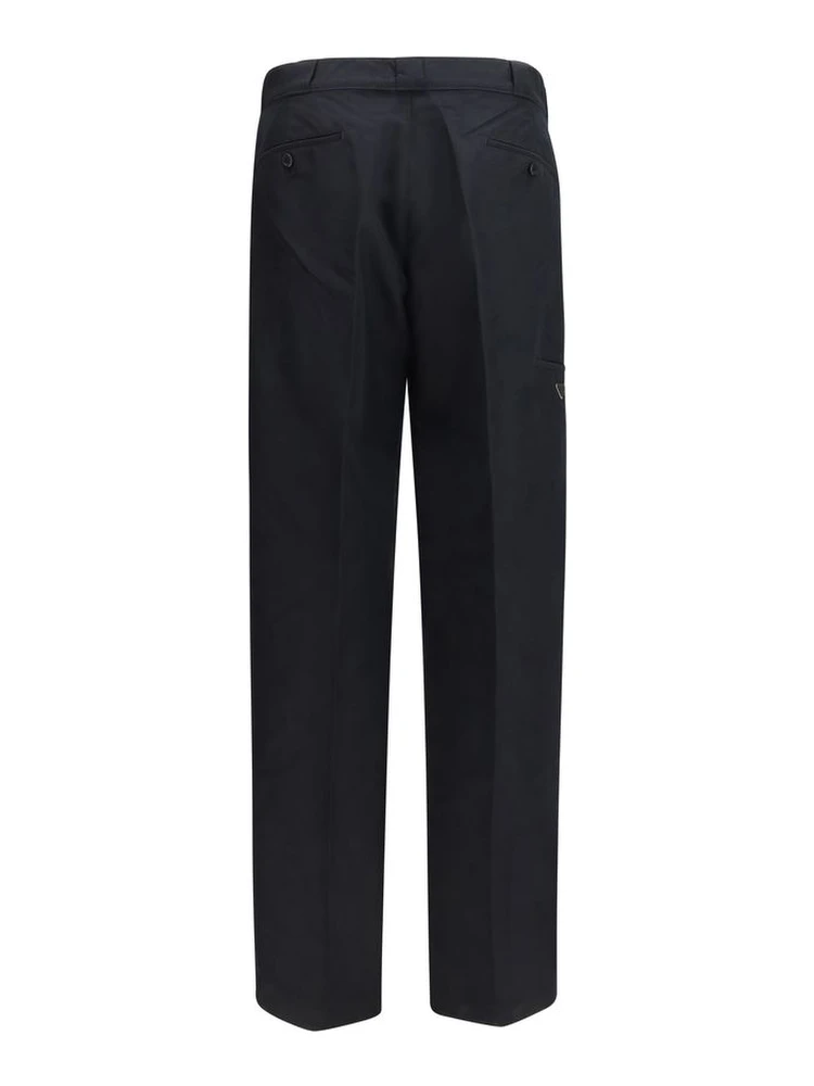 Black Cotton Casual Pants alternative