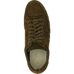 Bicolor Leather Low Top Sneakers