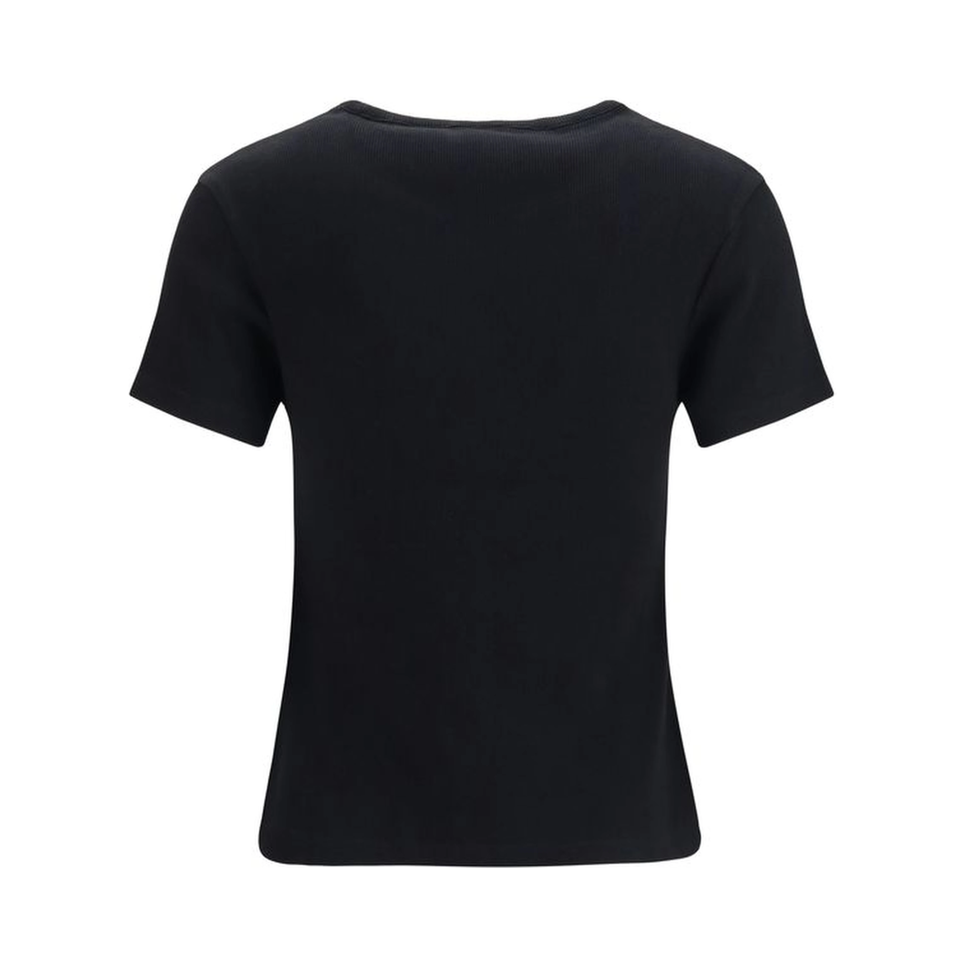 Black Cotton T-Shirt
