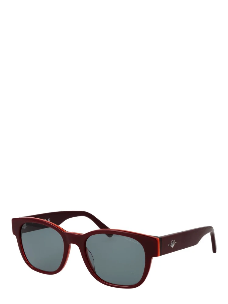 Burgundy Acetate Sunglasses