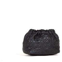 Black Polyethylene Shoulder Bag