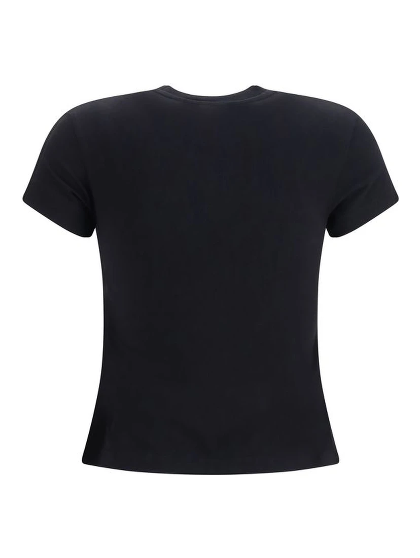 Black Cotton T-Shirt