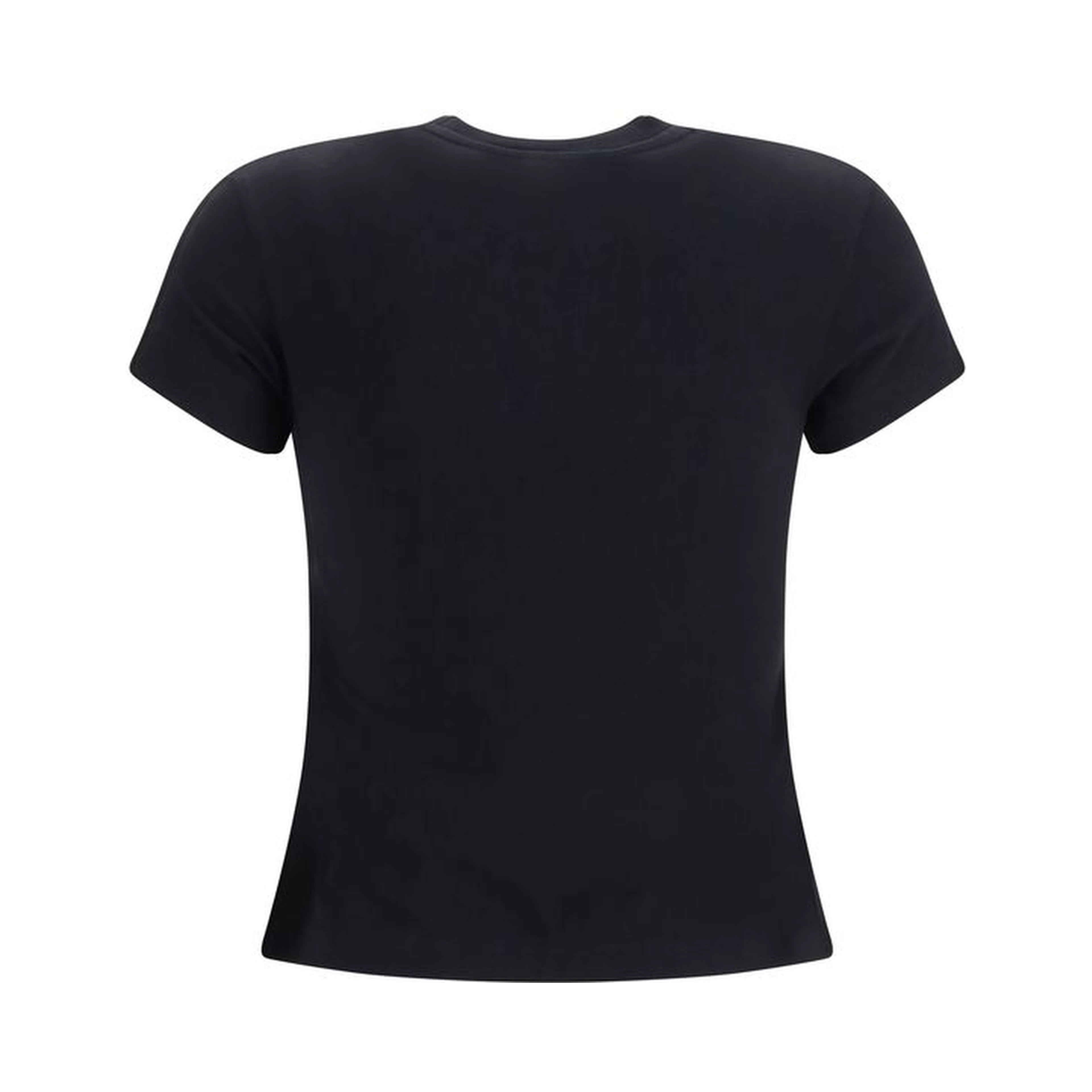 Black Cotton T-Shirt