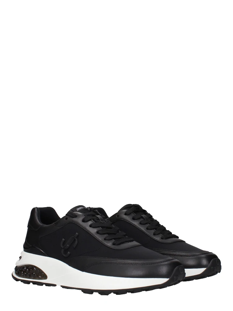 Black Fabric Athletic Sneakers alternative