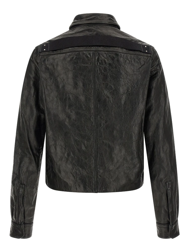 Black Lamb Leather Leather Jacket alternative