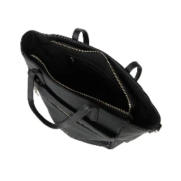 Black Polyethylene Shoulder Bag