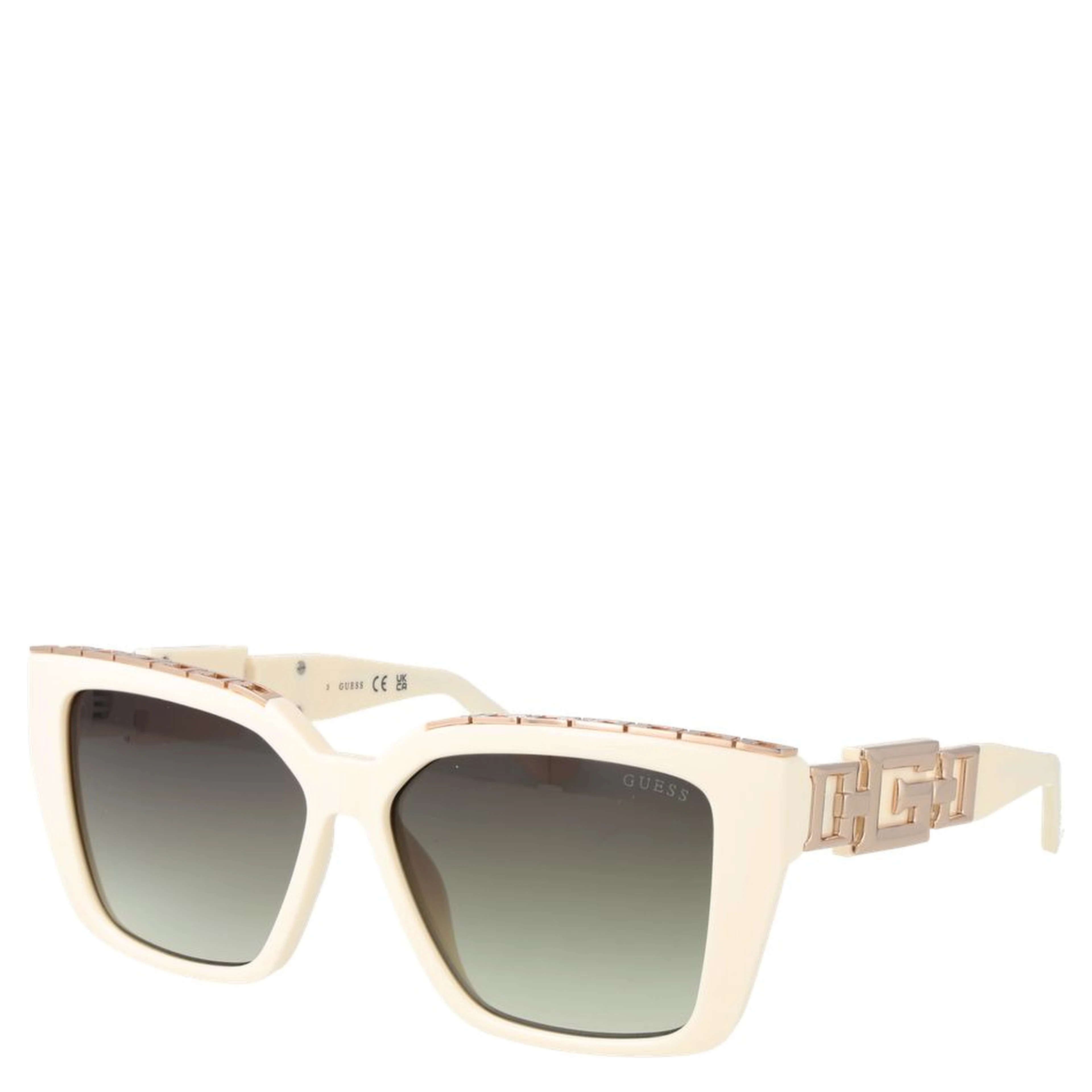 White Plastic Sunglasses