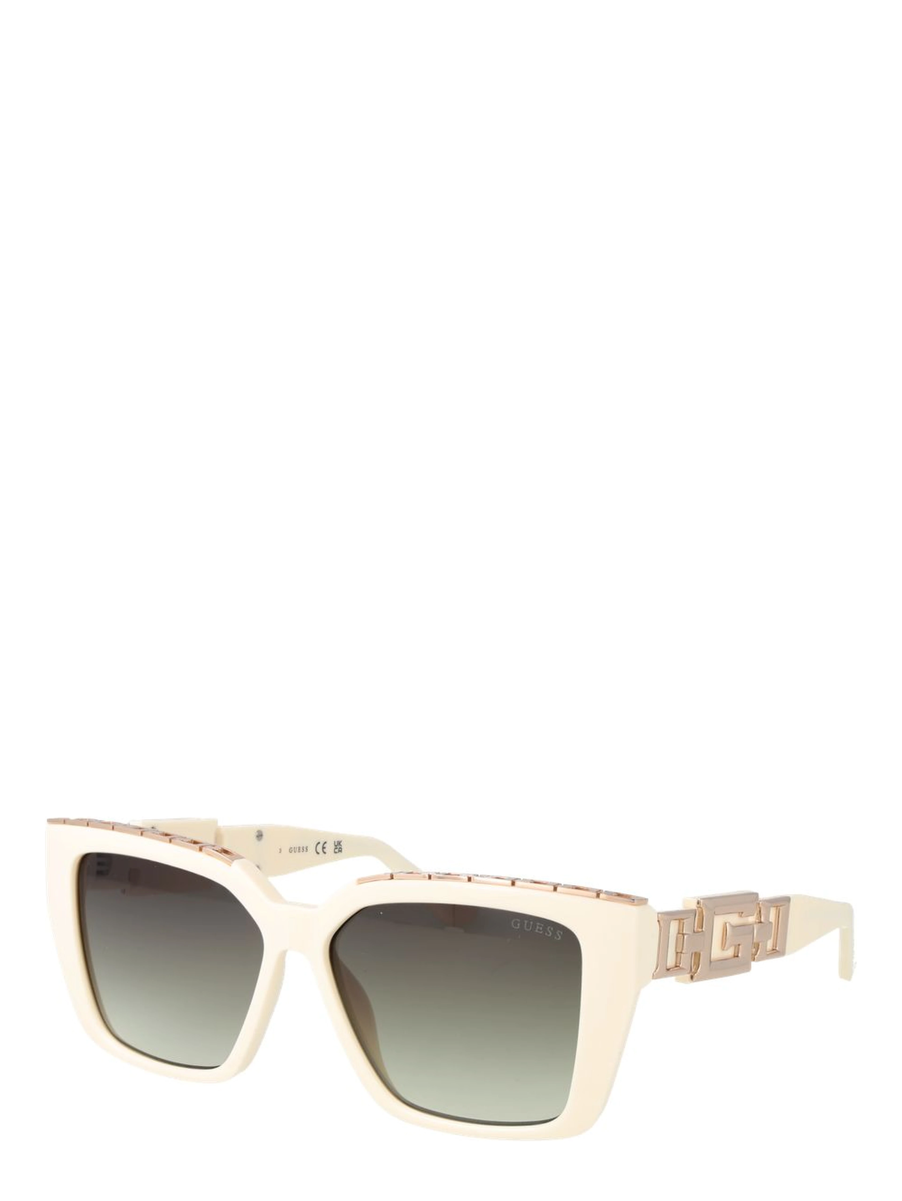 White Plastic Sunglasses