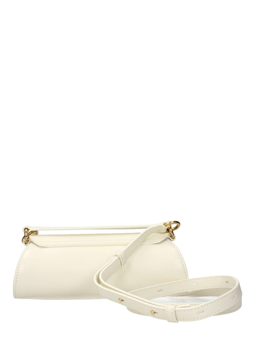 Beige Leather Handbag