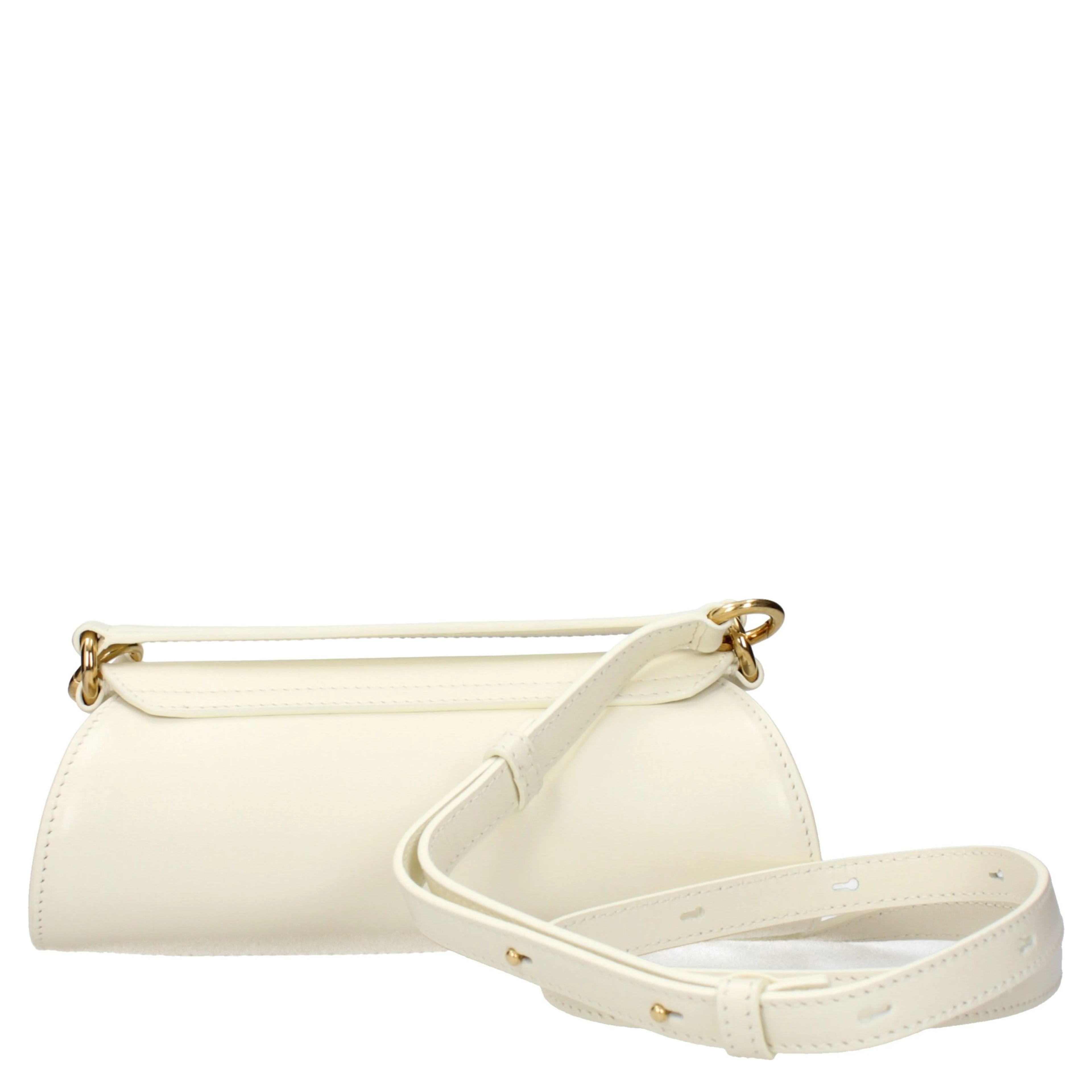 Beige Leather Handbag