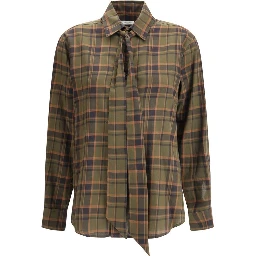 Bicolor Cotton Shirt