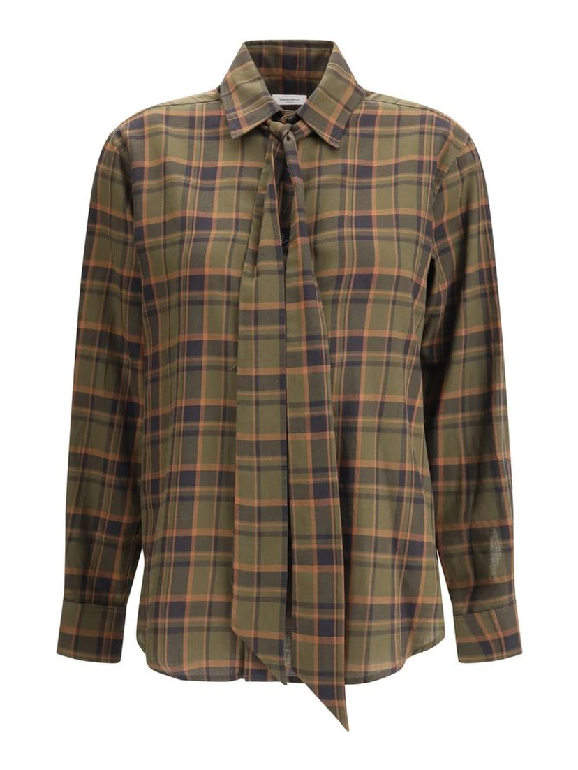 Bicolor Cotton Shirt