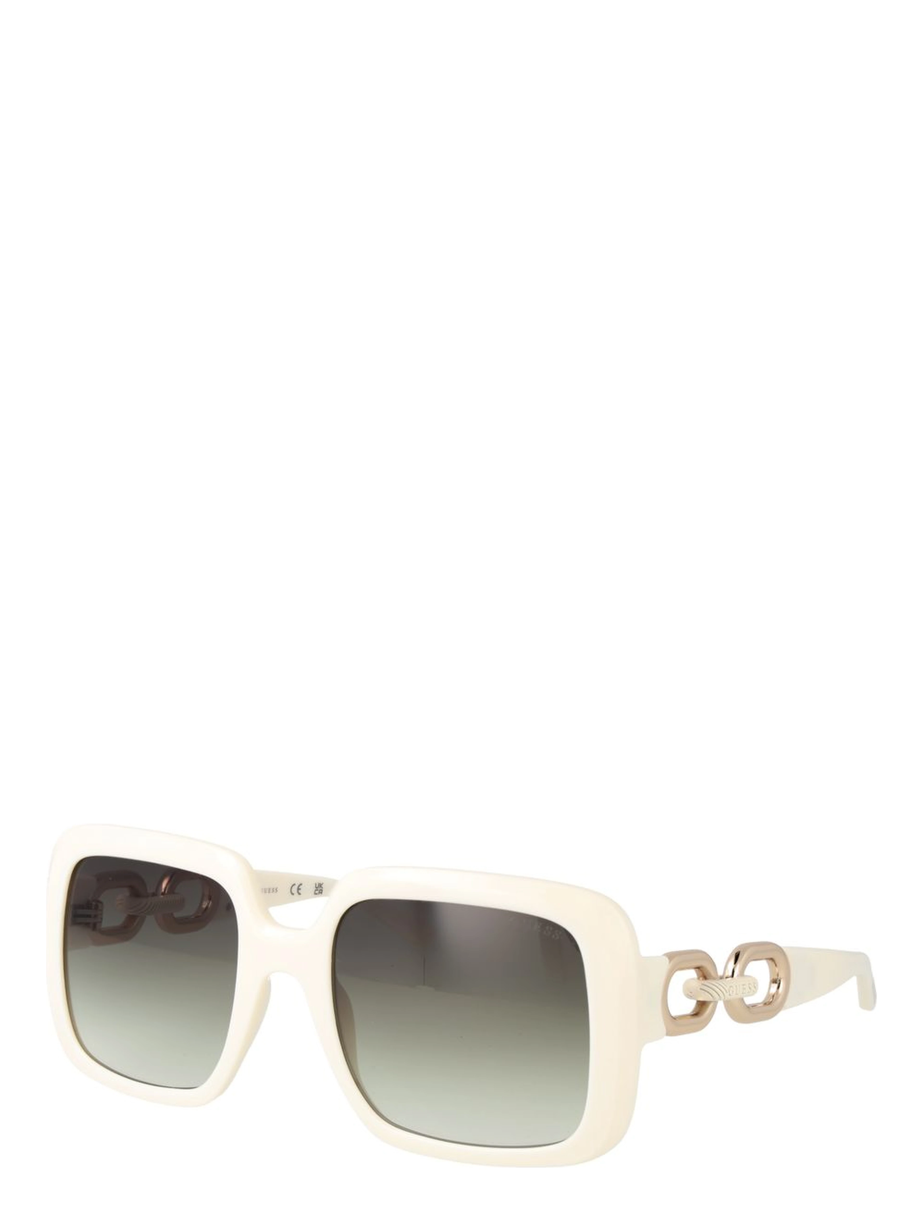White Plastic Sunglasses