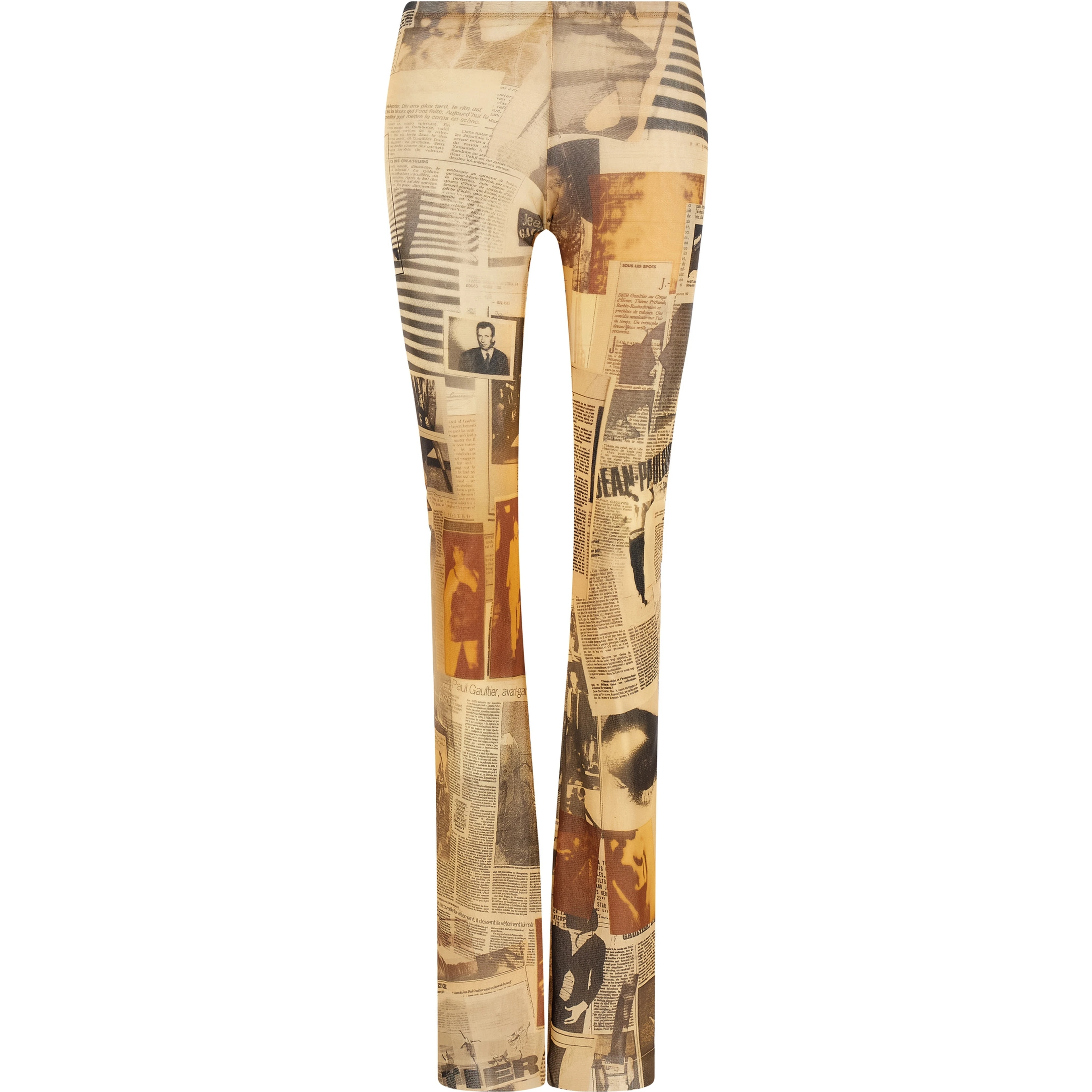 Multicolor Polyamide Casual Pants