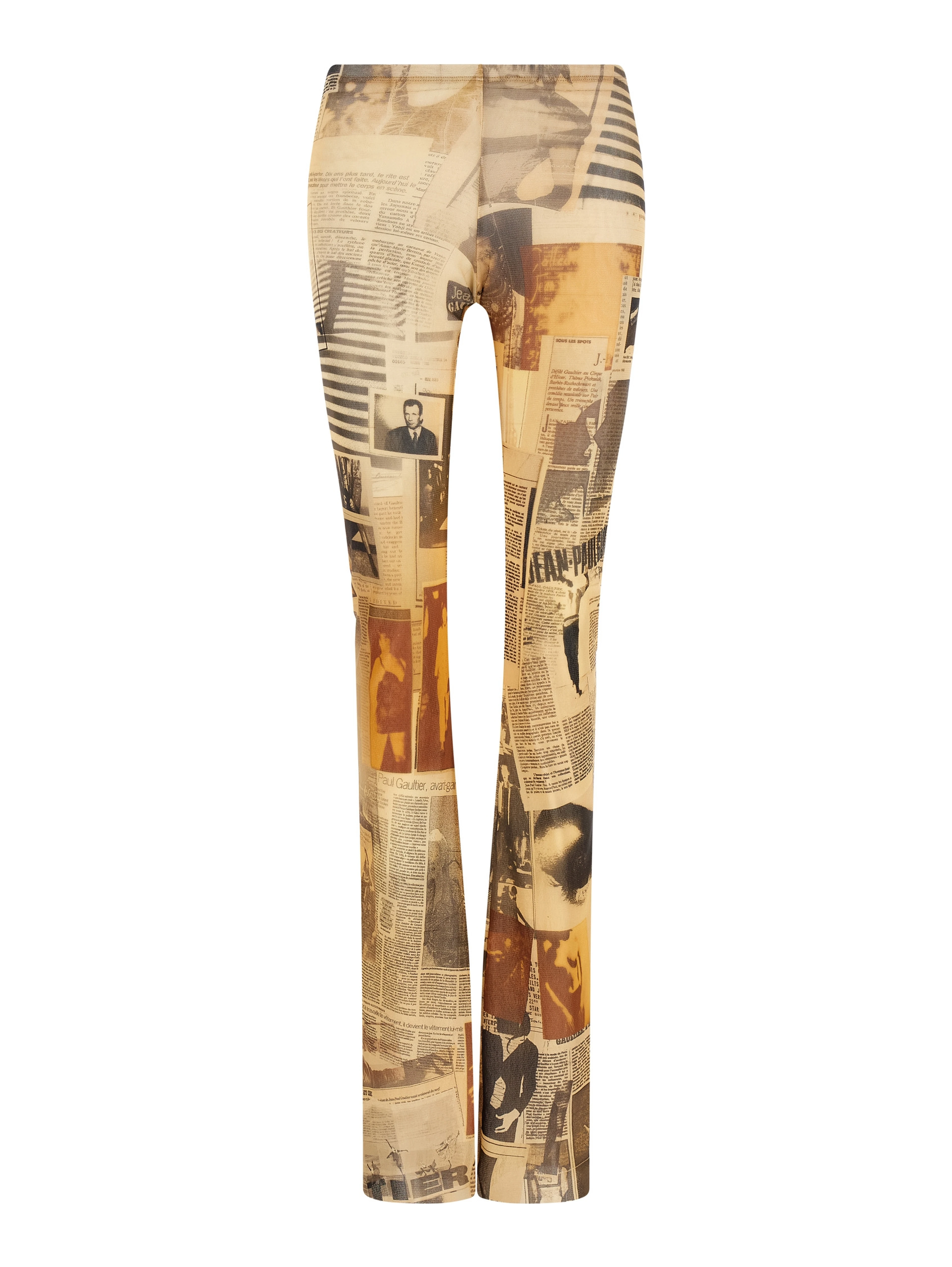 Multicolor Polyamide Casual Pants