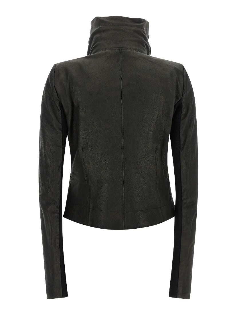 Black Lamb Leather Leather Jacket