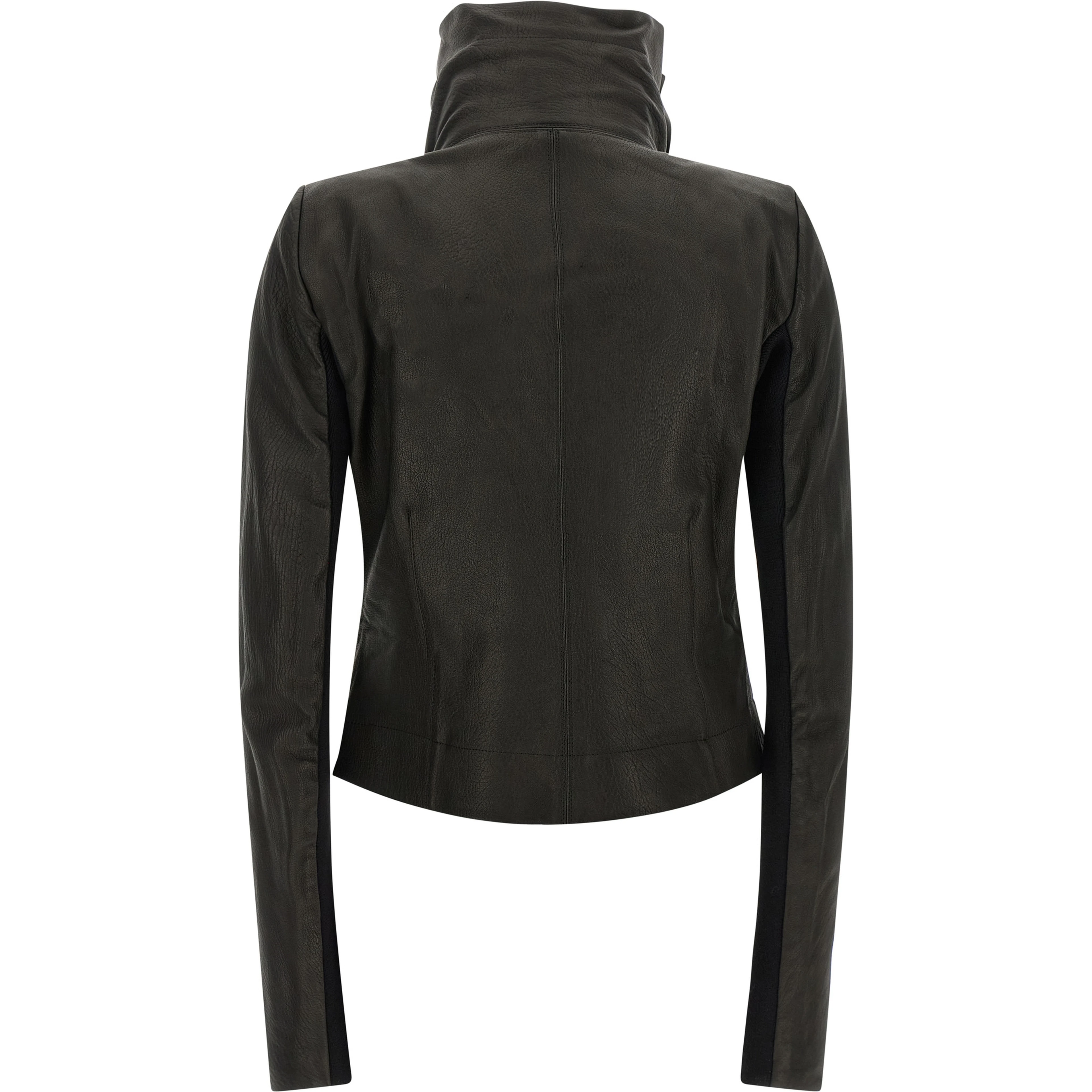 Black Lamb Leather Leather Jacket