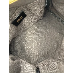 FENDI FF Canvas Flowers Handbag