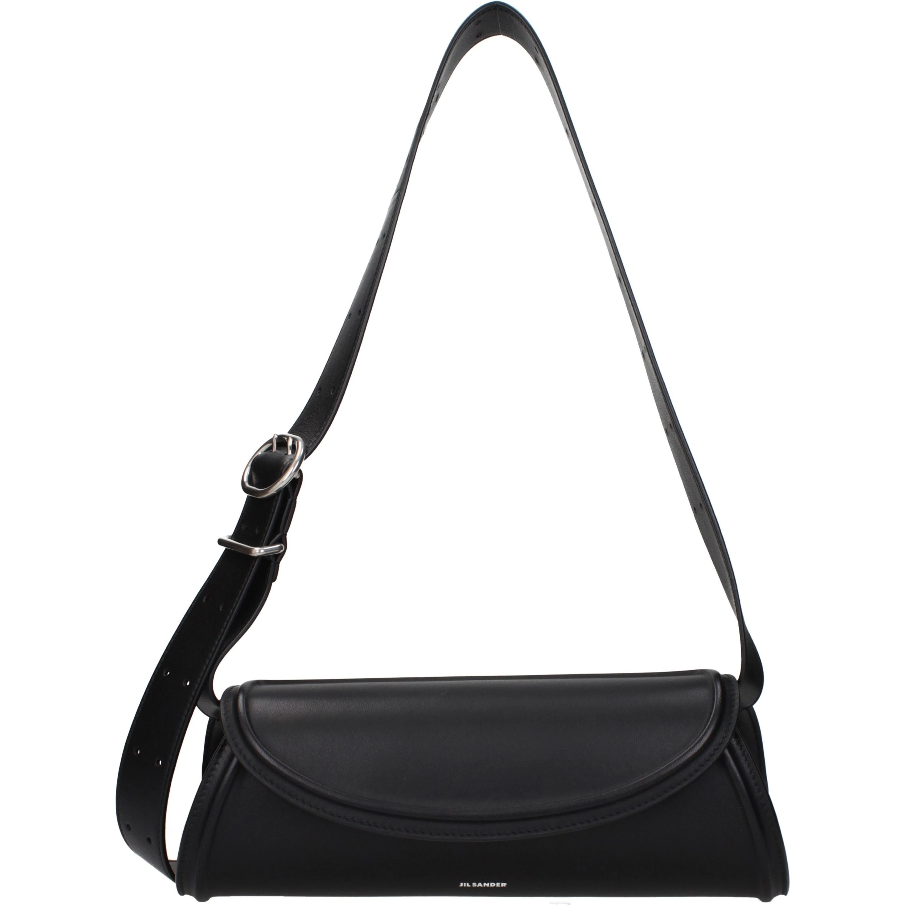 Black Leather Crossbody Bag