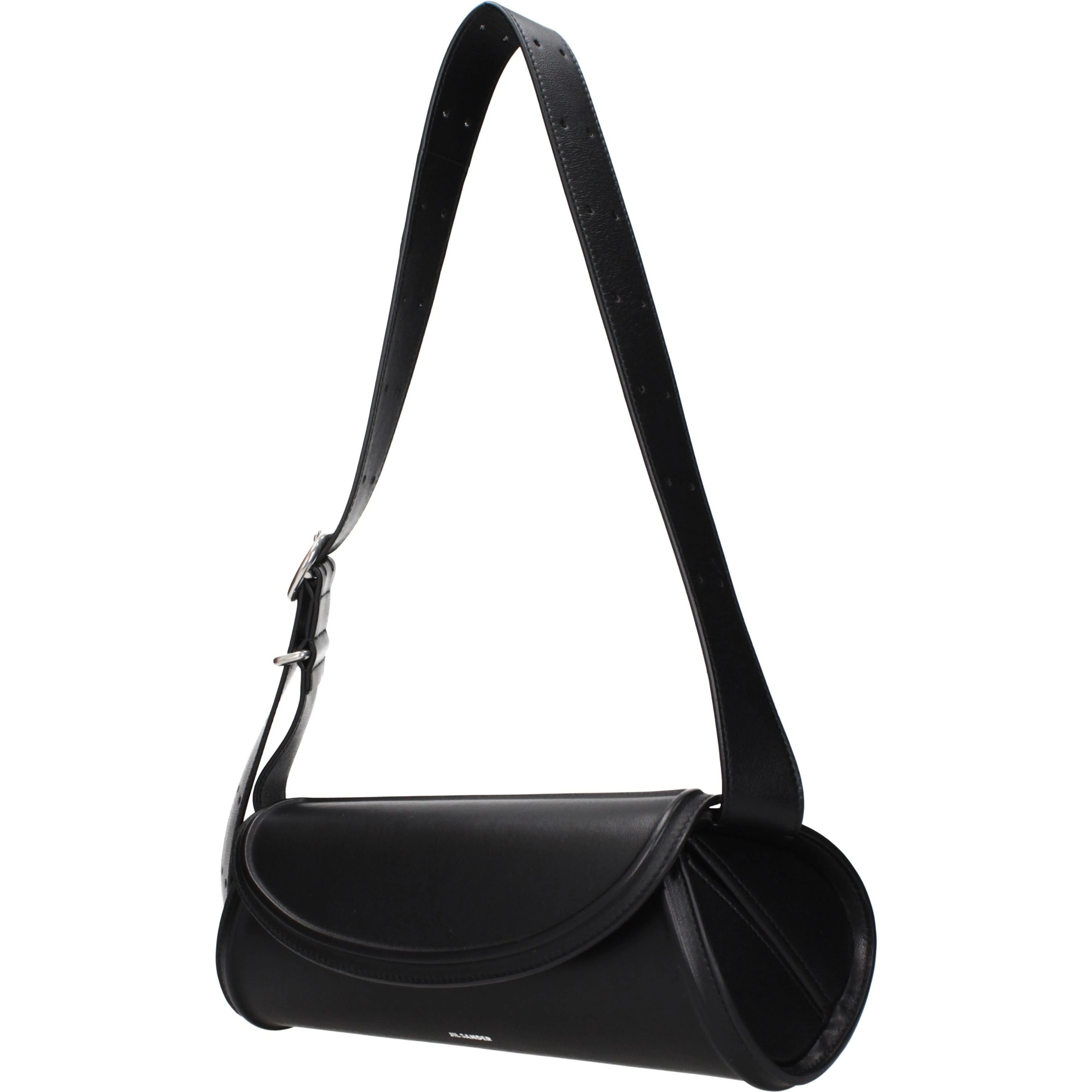 Black Leather Crossbody Bag