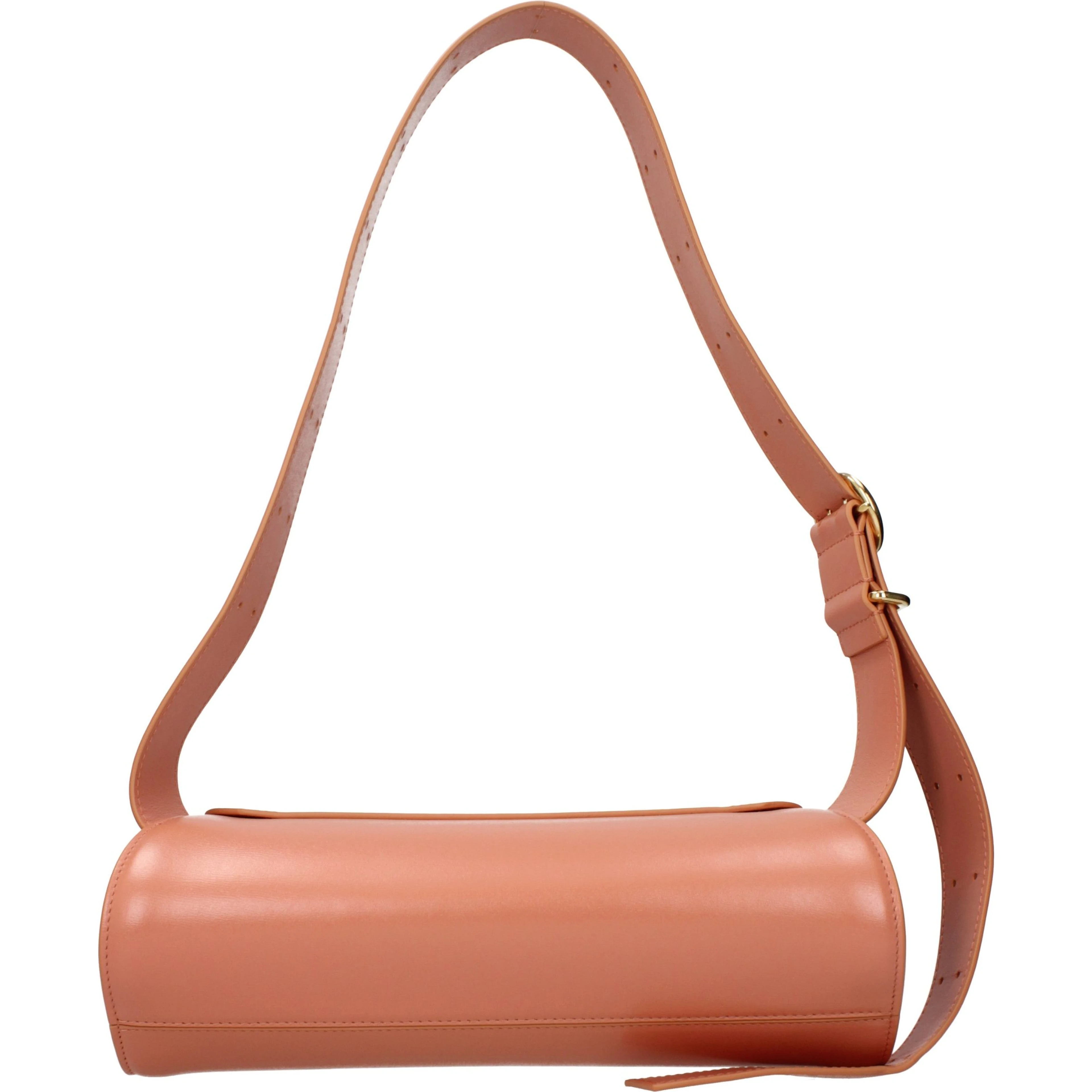 Pink Leather Crossbody Bag