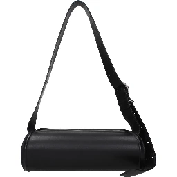 Black Leather Crossbody Bag