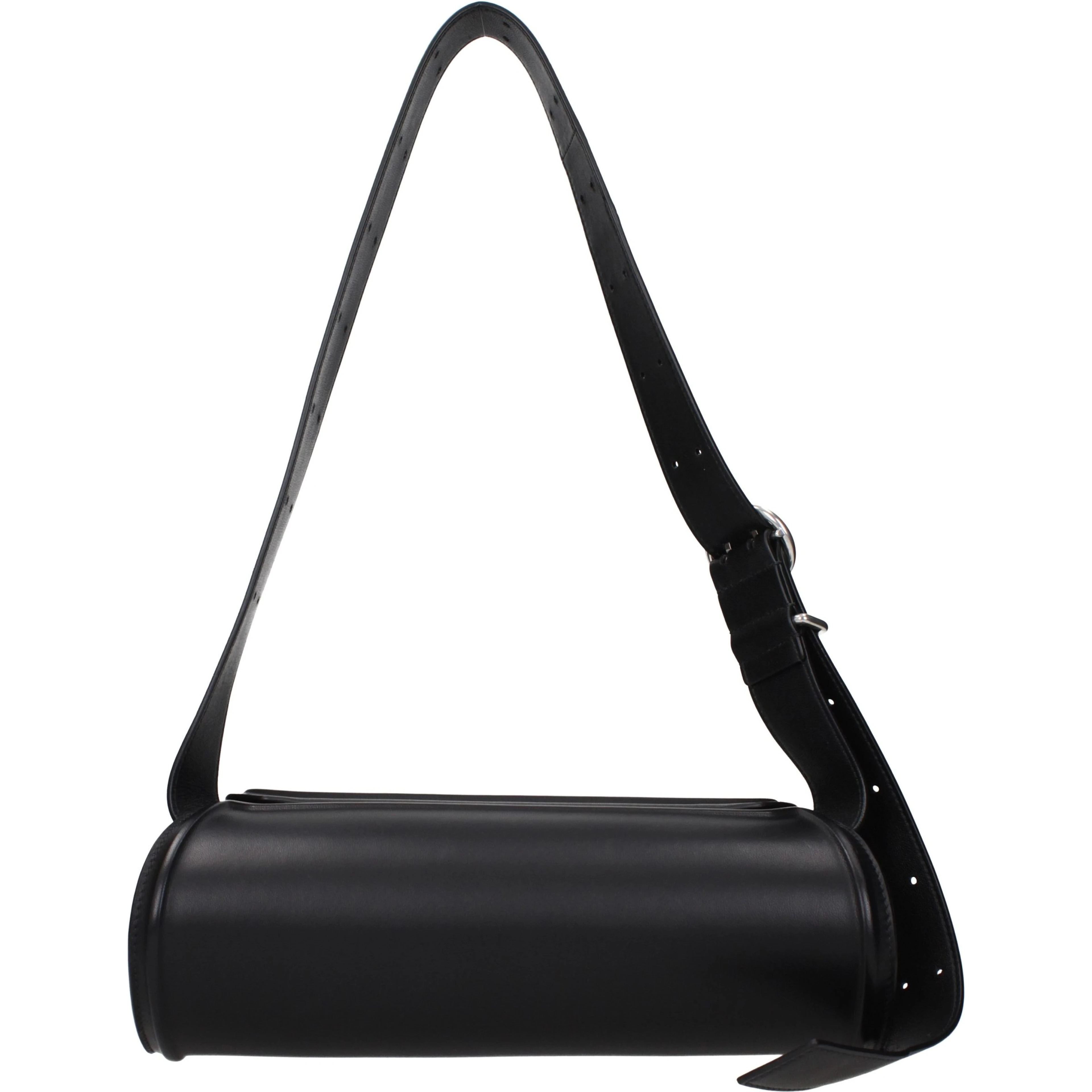 Black Leather Crossbody Bag