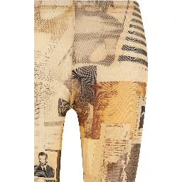 Multicolor Polyamide Casual Pants