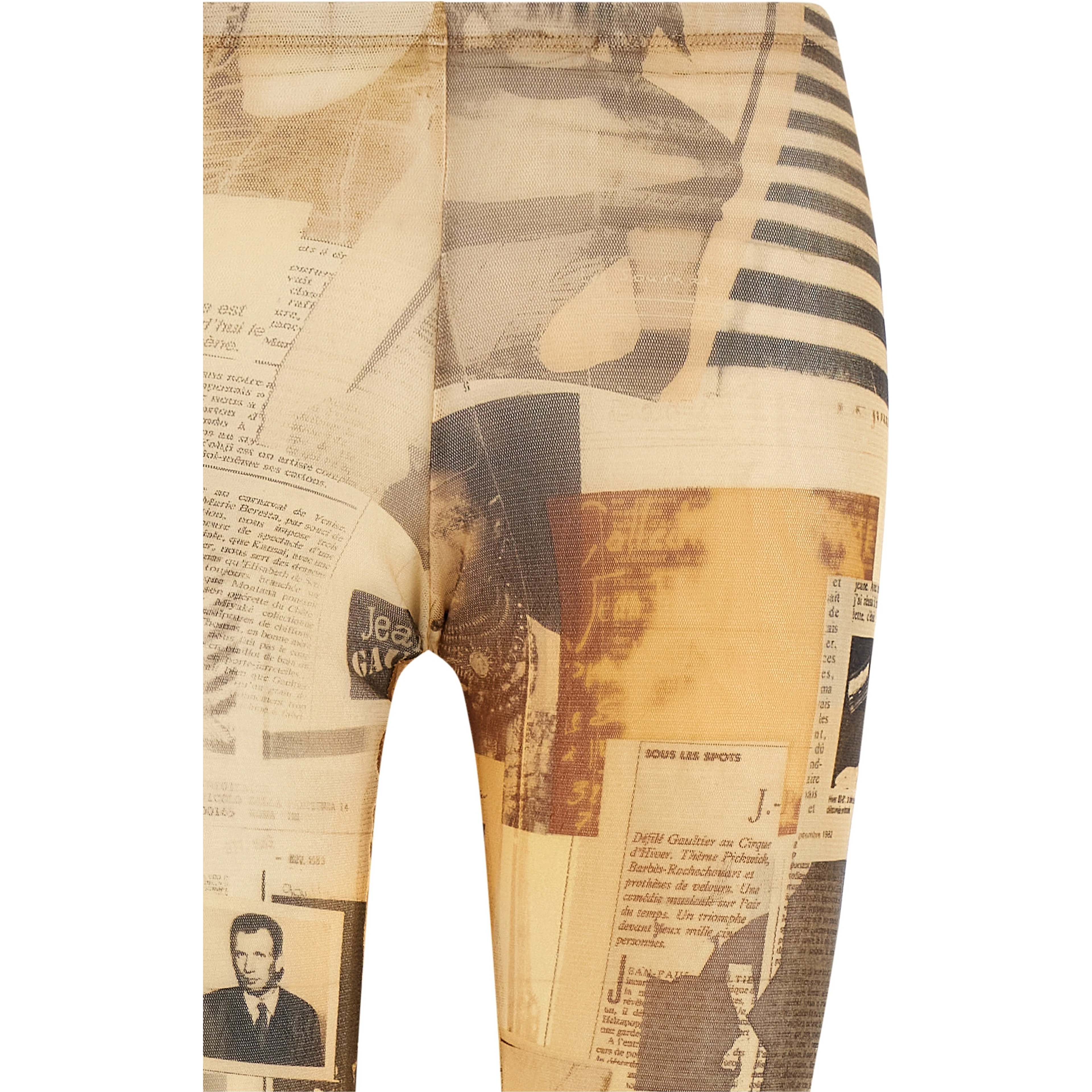 Multicolor Polyamide Casual Pants
