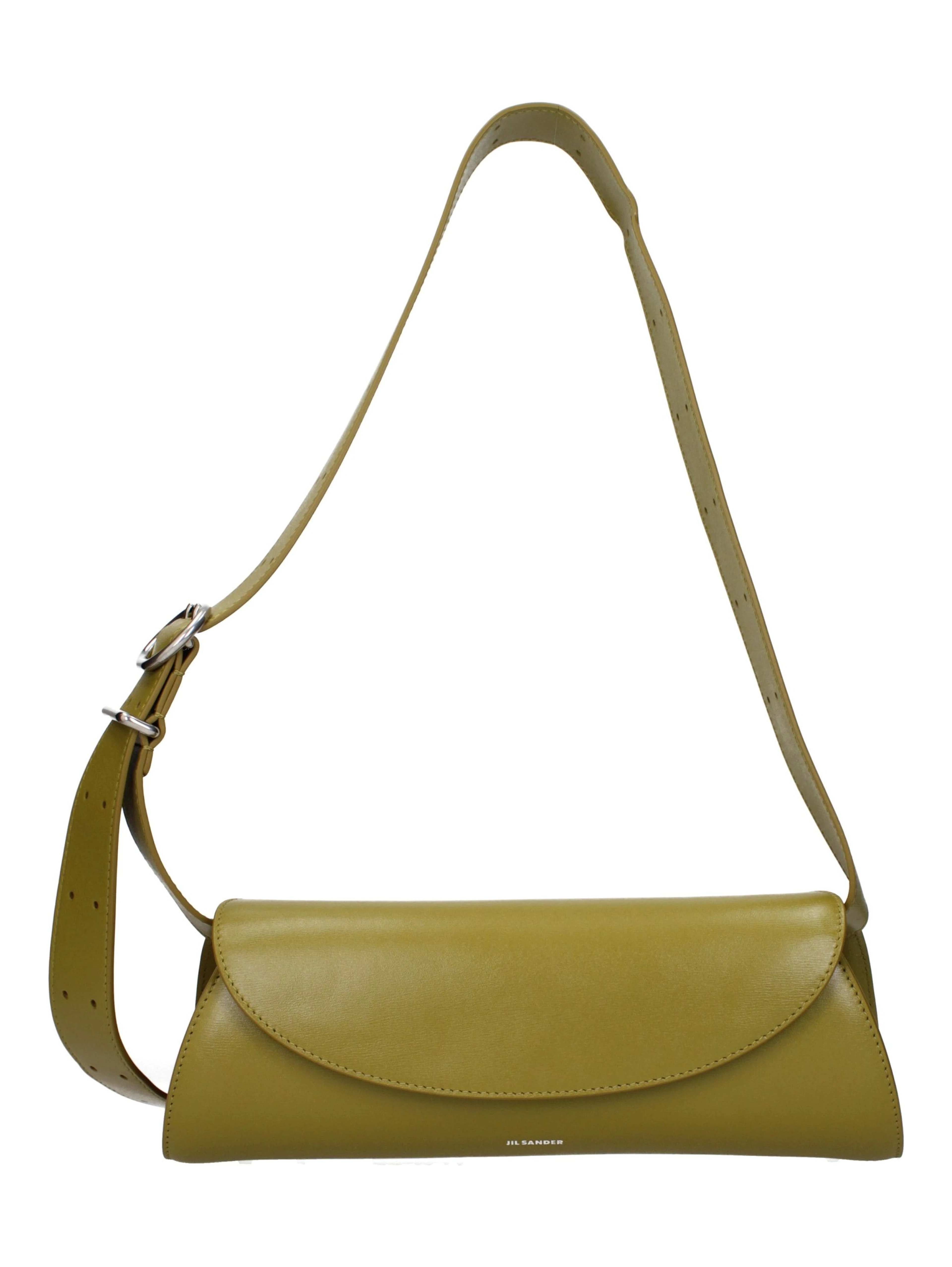 Green Leather Crossbody Bag