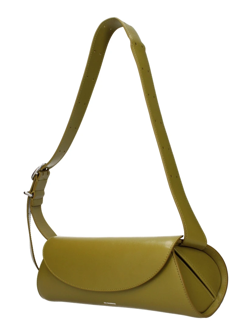 Green Leather Crossbody Bag
