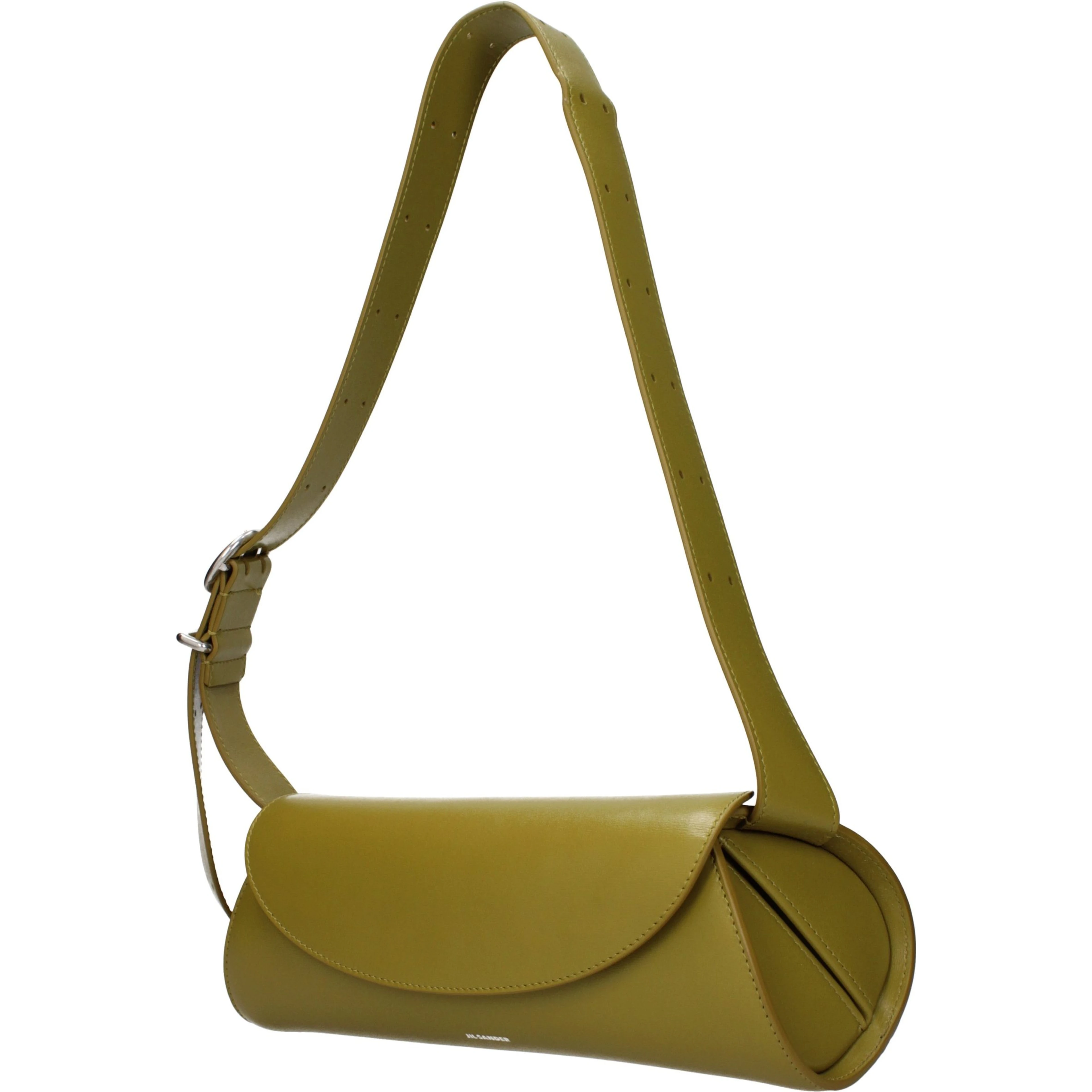 Green Leather Crossbody Bag