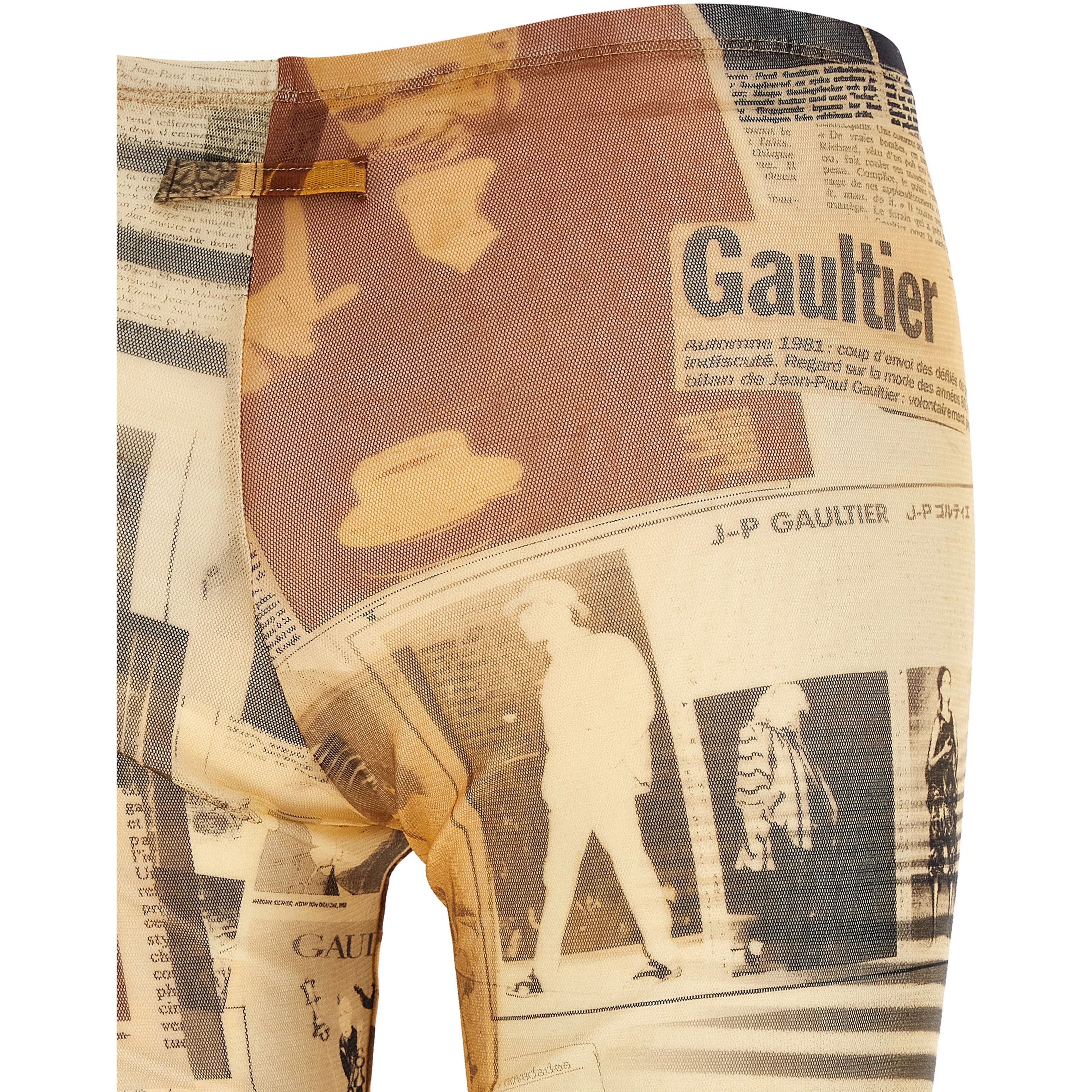 Multicolor Polyamide Casual Pants